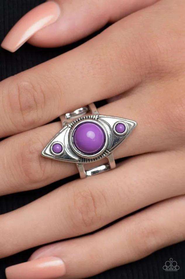 Paparazzi Jewelry Rings Paparazzi Ring Pivoting Point Purple