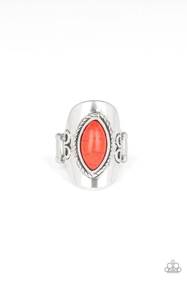 Paparazzi Jewelry Rings Paparazzi Ring PLAIN Ride Red