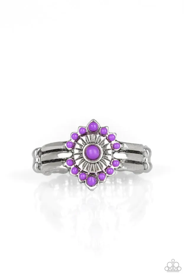 Paparazzi Jewelry Rings Paparazzi Ring Rainbow Rivera Purple