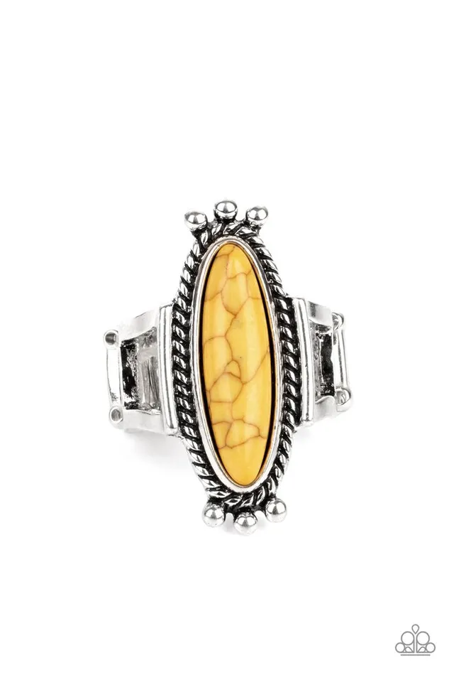 Paparazzi Jewelry Rings Paparazzi Ring Sahara Escape Yellow Paparazzi Jewelry Rings Paparazzi Ring Sahara Escape Yellow