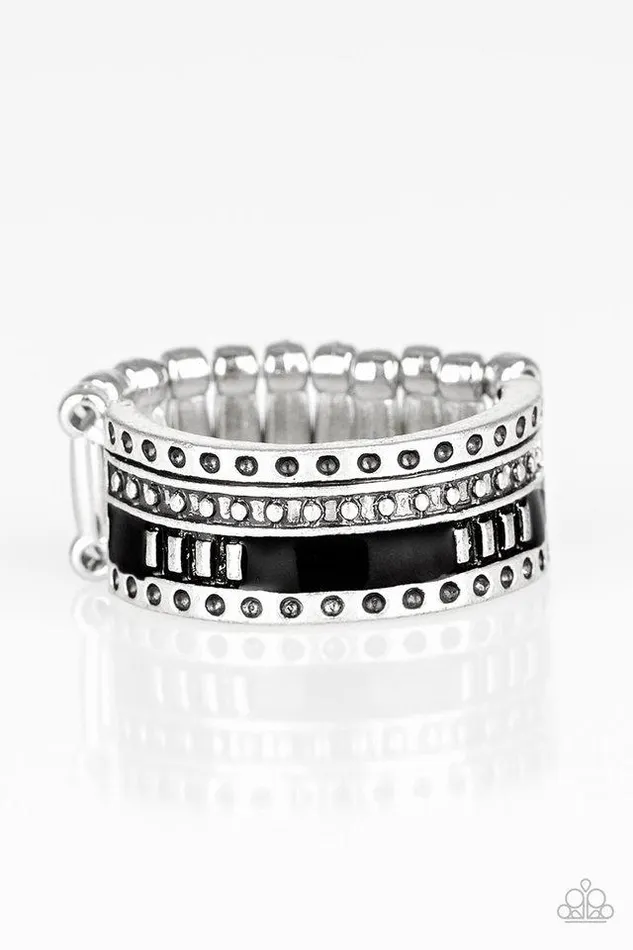 Paparazzi Jewelry Rings Paparazzi Ring Super Summer Black