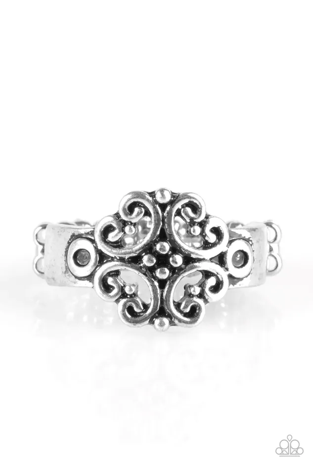 Paparazzi Jewelry Rings Paparazzi Ring Timelessly Entrancing Silver