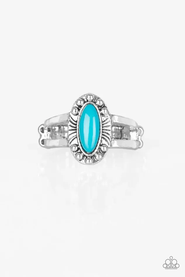 Paparazzi Jewelry Rings Paparazzi Ring Zest Quest Blue