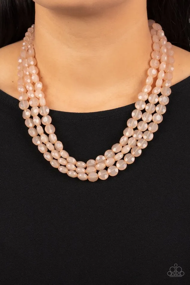 Paparazzi Necklace Boundless Bliss Brown Paparazzi Jewelry Necklaces