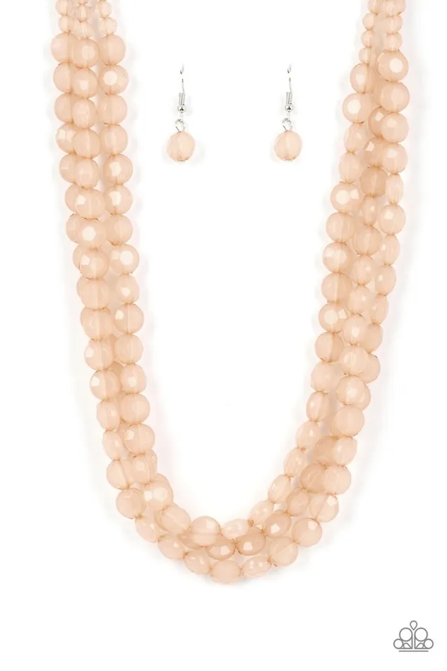 Paparazzi Necklace Boundless Bliss Brown Paparazzi Jewelry Necklaces