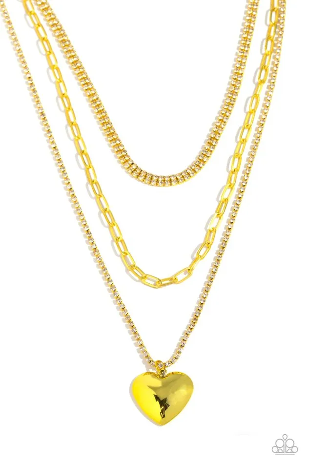 Paparazzi Necklace Caring Cascade Yellow Paparazzi Jewelry Necklaces Paparazzi Necklace Caring Cascade Yellow Paparazzi Jewelry Necklaces