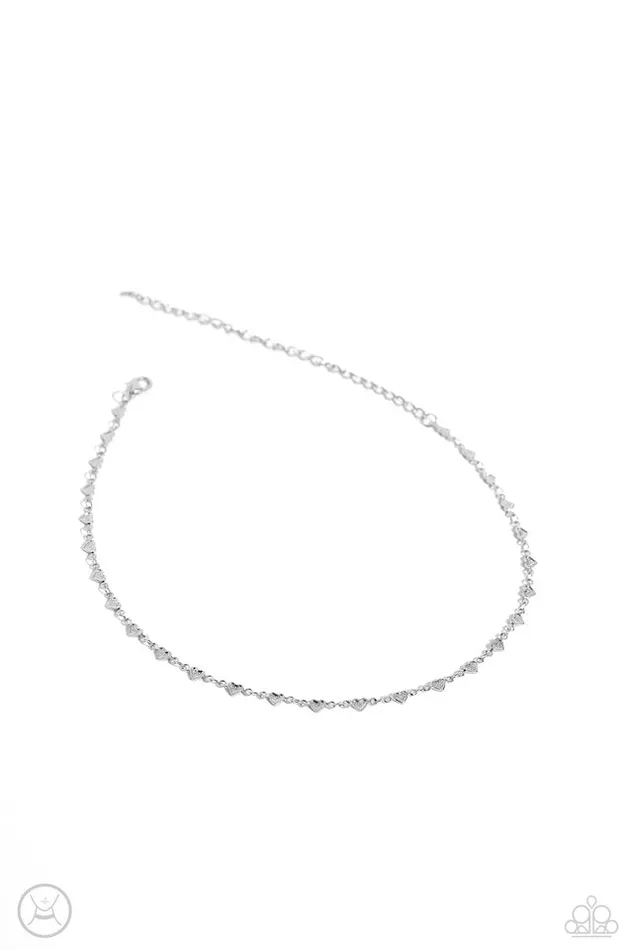 Paparazzi Necklace Cupid Catwalk Silver Paparazzi Jewelry Necklaces Paparazzi Necklace Cupid Catwalk Silver Paparazzi Jewelry Necklaces