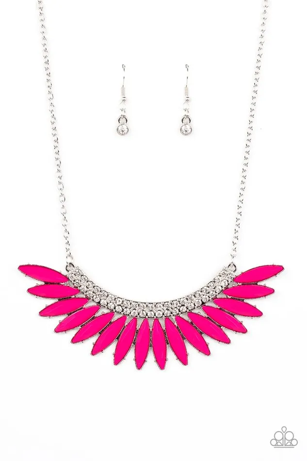 Paparazzi Necklace Flauntable Flamboyance Pink Paparazzi Jewelry Necklaces Paparazzi Necklace Flauntable Flamboyance Pink Paparazzi Jewelry Necklaces