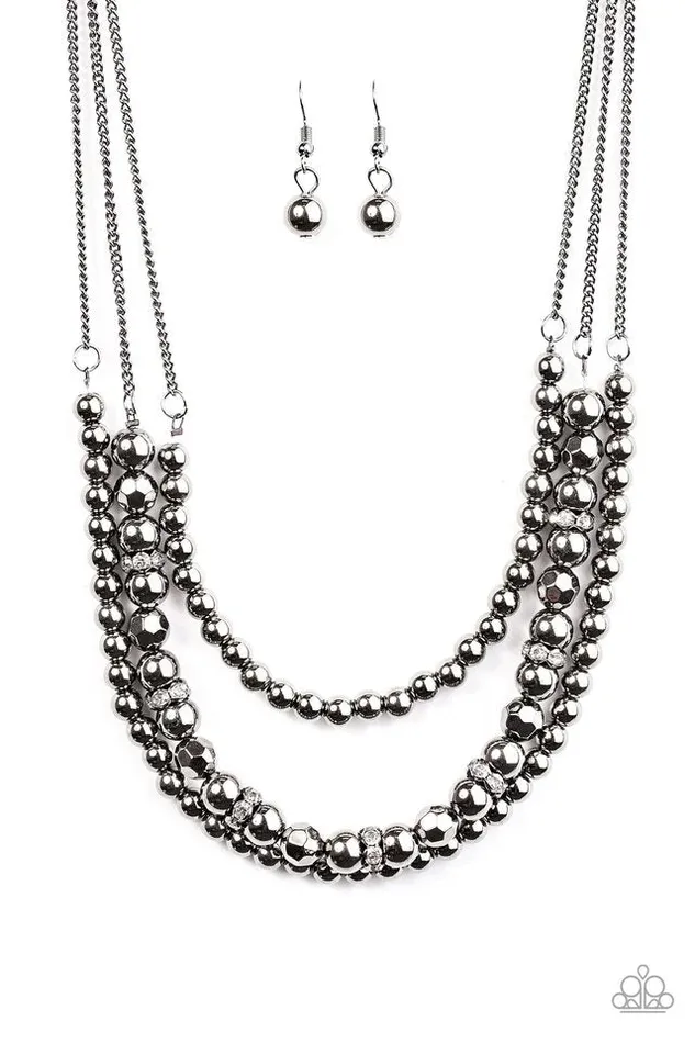 Paparazzi Necklace Its A Diva Thing Black Paparazzi Jewelry Necklaces