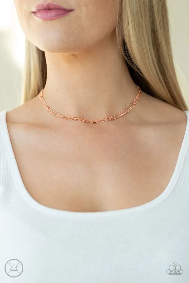 Paparazzi Necklace Need I SLAY More Copper Paparazzi Jewelry Necklaces