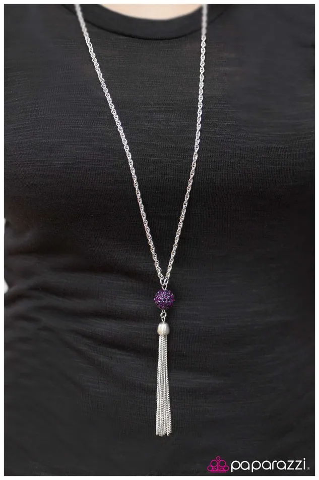 Paparazzi Necklace New Years Eve Purple Paparazzi Jewelry Necklaces