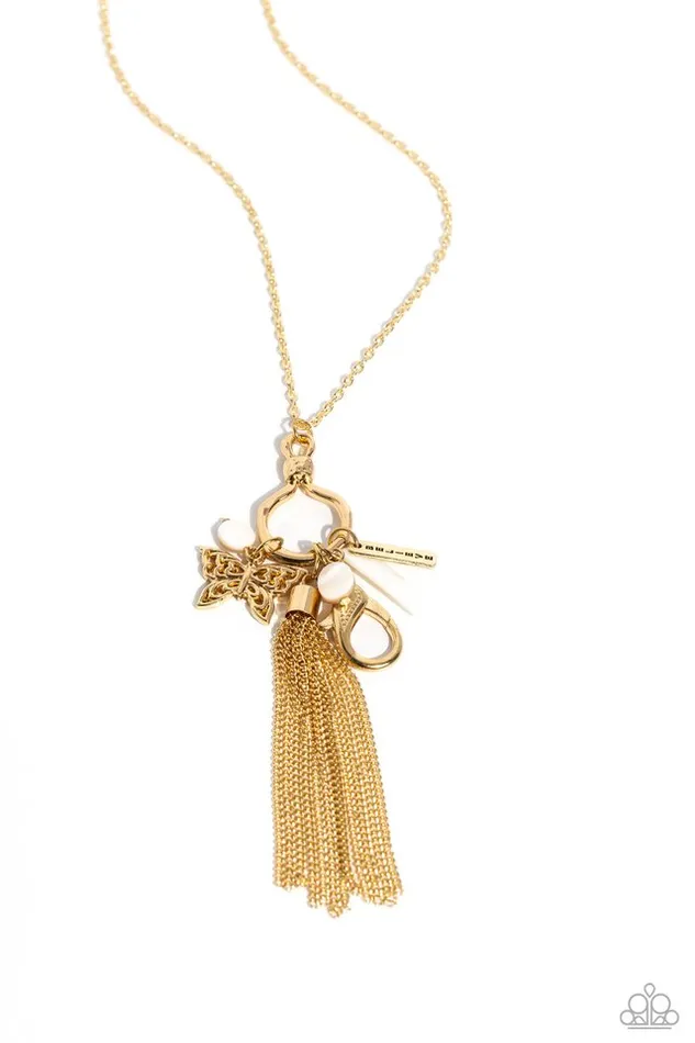 Paparazzi Necklace SHELLebrity Showcase Gold Paparazzi Jewelry Necklaces Paparazzi Necklace SHELLebrity Showcase Gold Paparazzi Jewelry Necklaces