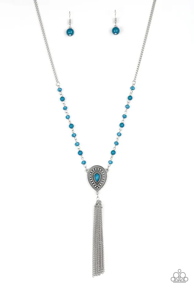 Paparazzi Necklace Soul Quest Blue Paparazzi Jewelry Necklaces Paparazzi Necklace Soul Quest Blue Paparazzi Jewelry Necklaces