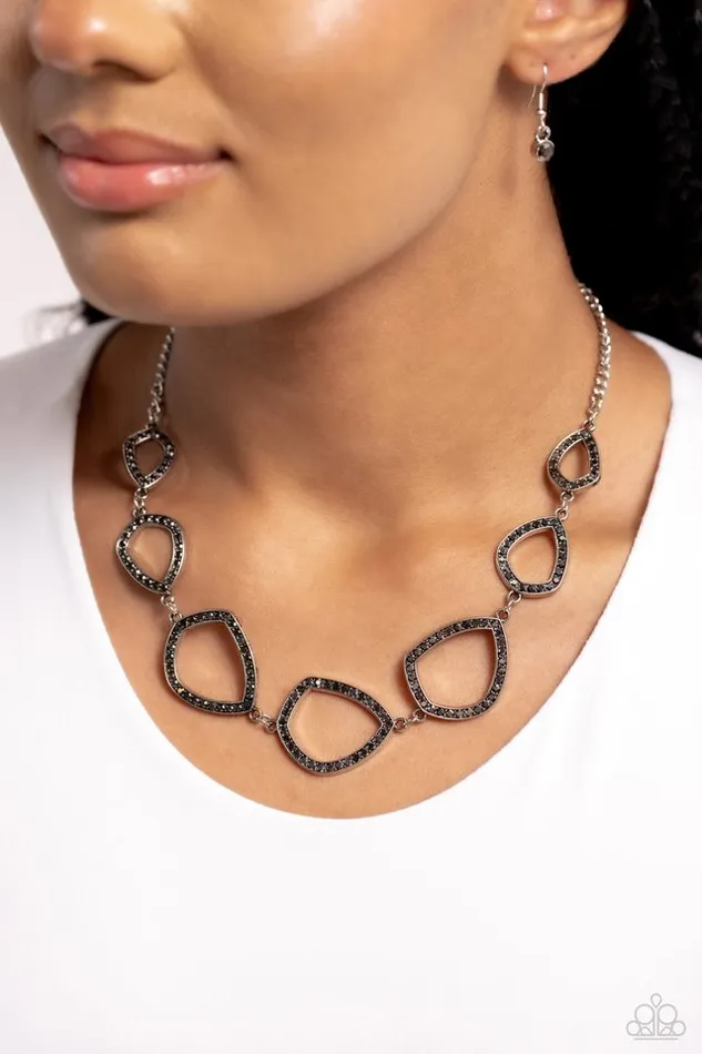 Paparazzi Necklace The Real Deal Silver Paparazzi Jewelry Necklaces