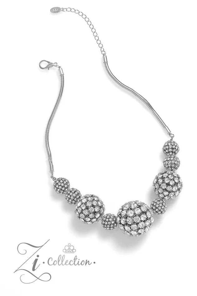 Paparazzi Necklace Undaunted White Paparazzi Jewelry Necklaces Paparazzi Necklace Undaunted White Paparazzi Jewelry Necklaces