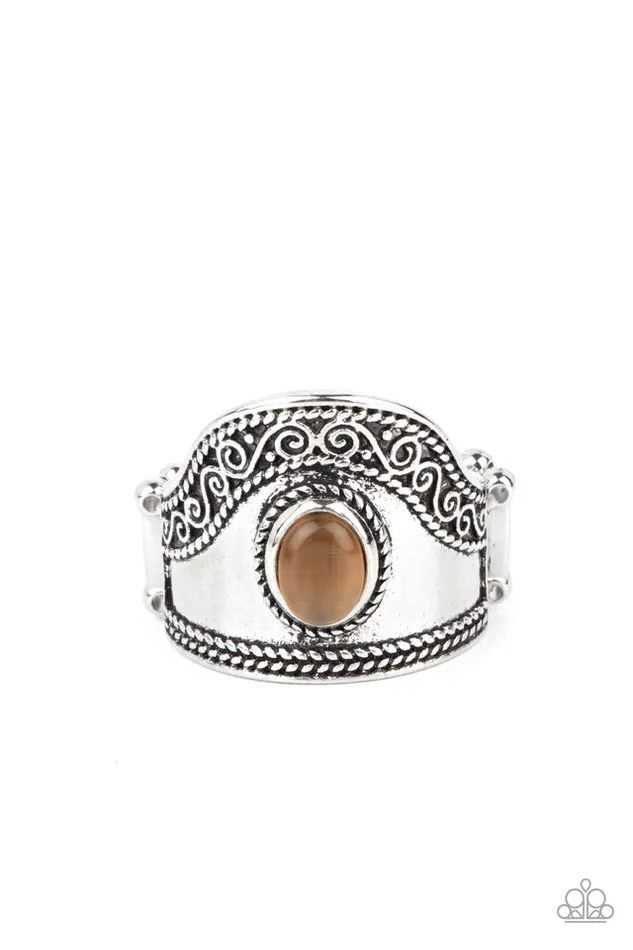 Paparazzi Ring Dreamy Definition Brown Paparazzi Jewelry Rings Paparazzi Ring Dreamy Definition Brown Paparazzi Jewelry Rings