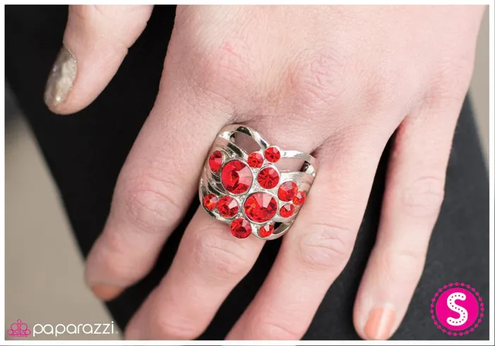 Paparazzi Ring Just Warming Up Red Paparazzi Jewelry Rings