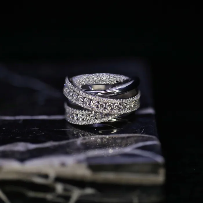 Rings Diamond Source NYC Natural Round Brilliant Fashion Diamond Ring Set in 18K White Gold 256ct tw Rings Diamond Source NYC Natural Round Brilliant Fashion Diamond Ring Set in 18K White Gold 256ct tw