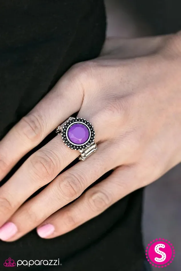Rings Paparazzi Jewelry Paparazzi Ring Busy As A BEAD Purple