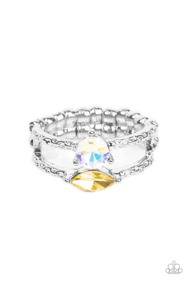 Rings Paparazzi Jewelry Paparazzi Ring Embraceable Elegance Yellow Rings Paparazzi Jewelry Paparazzi Ring Embraceable Elegance Yellow