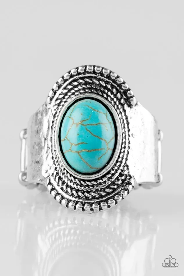 Rings Paparazzi Jewelry Paparazzi Ring Modern Mesa Blue