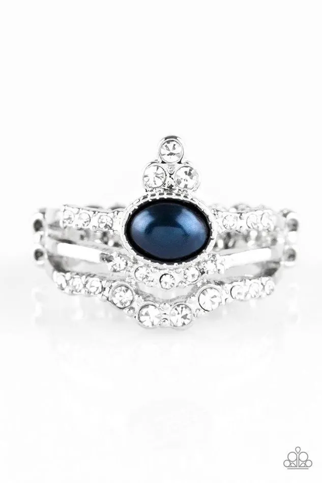 Rings Paparazzi Jewelry Paparazzi Ring Timeless Tiaras Blue Rings Paparazzi Jewelry Paparazzi Ring Timeless Tiaras Blue