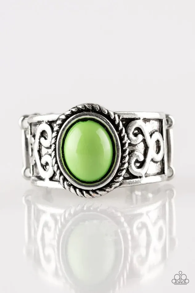 Rings Paparazzi Jewelry Paparazzi Ring Totally Tidal Green