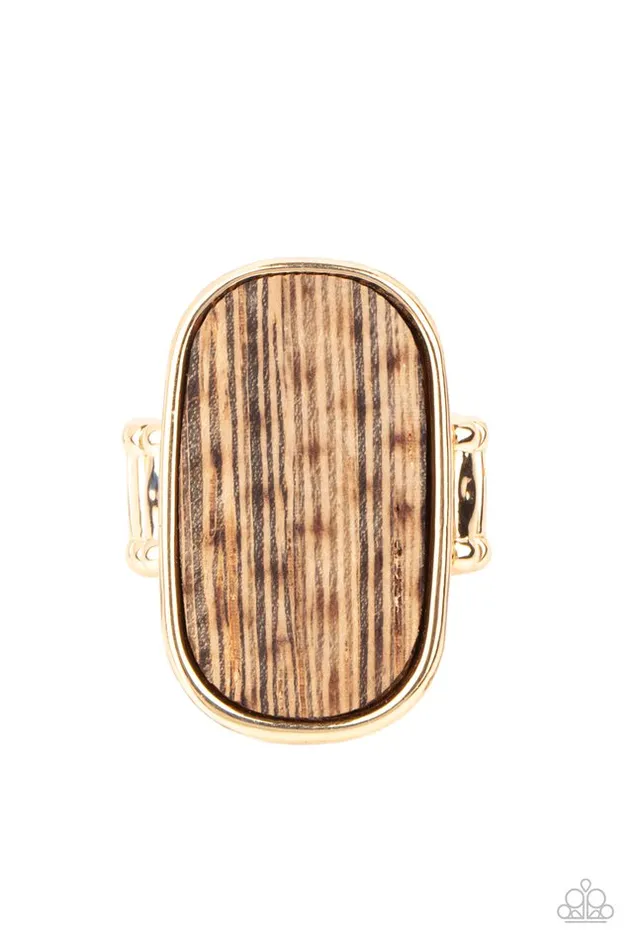 Rings Paparazzi Ring Reclaimed Refinement Gold Paparazzi Jewelry Rings Paparazzi Ring Reclaimed Refinement Gold Paparazzi Jewelry