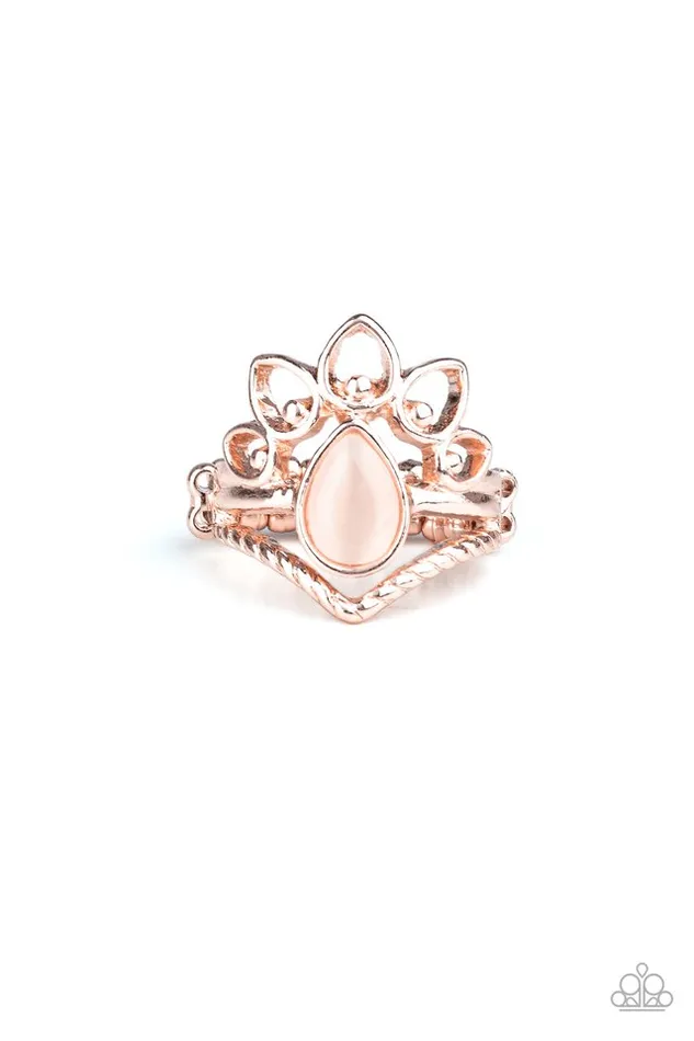 Rings Paparazzi Ring Serene Scene Rose Gold Paparazzi Jewelry Rings Paparazzi Ring Serene Scene Rose Gold Paparazzi Jewelry