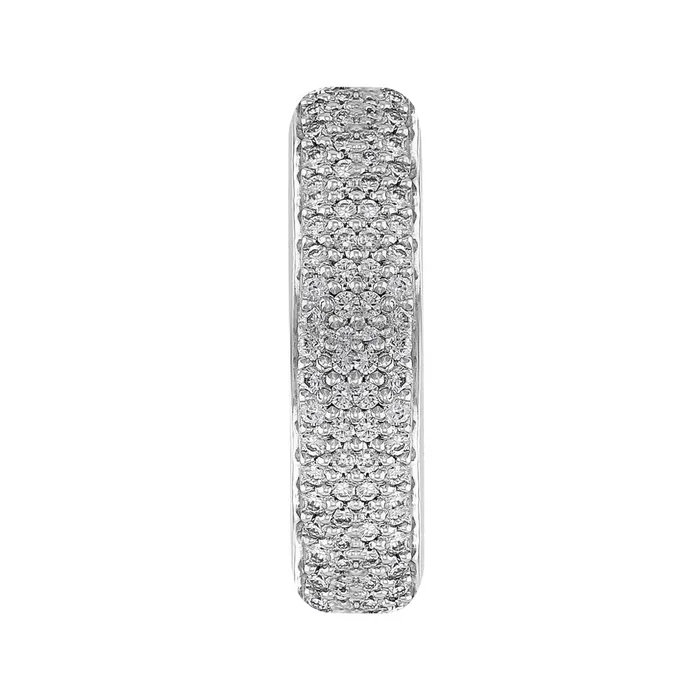 Rings Ritani 18k White Gold Triple Row Diamond Eternity Band Rings Ritani 18k White Gold Triple Row Diamond Eternity Band
