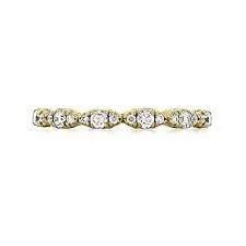 Rings Tacori 18K Yellow Gold Diamond Eternity Band Tacori