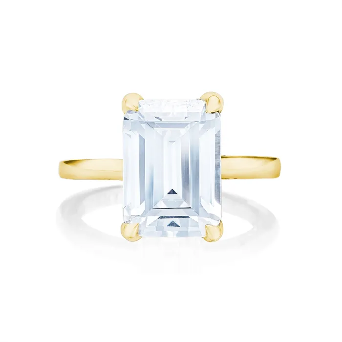 Rings Tacori Tacori 18K Yellow Gold Simply Tacori Semi Mount Ring