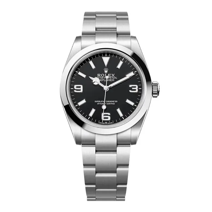 Rolex Bracelets Rolex Explorer 40mm Ref 224270 Black Index Arabic Numerals Dial Stainless Steel Oyster Bracelet Watch Rolex Bracelets Rolex Explorer 40mm Ref 224270 Black Index Arabic Numerals Dial Stainless Steel Oyster Bracelet Watch