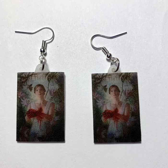 Sam Makes Things Mother Movie Poster Handmade Earrings Earrings