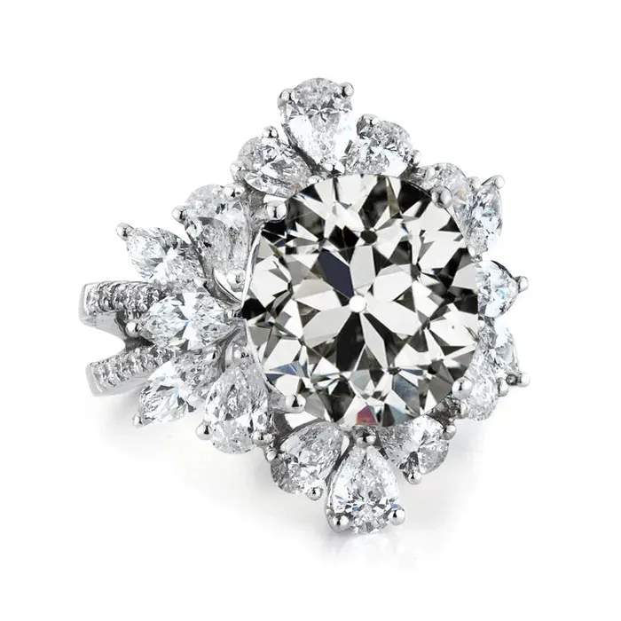 1450 Carat Cluster Big Lab Grown Diamond Wedding Ring HarryChadEntcom Rings 1450 Carat Cluster Big Lab Grown Diamond Wedding Ring HarryChadEntcom Rings