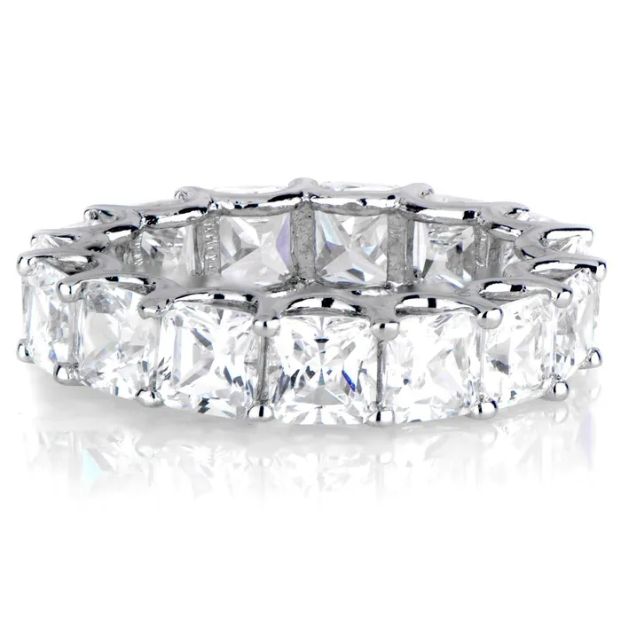 750 Carats Cushion Cut Natural Earth Mined Diamonds Wedding Eternity Band White Gold GB Rings 750 Carats Cushion Cut Natural Earth Mined Diamonds Wedding Eternity Band White Gold GB Rings