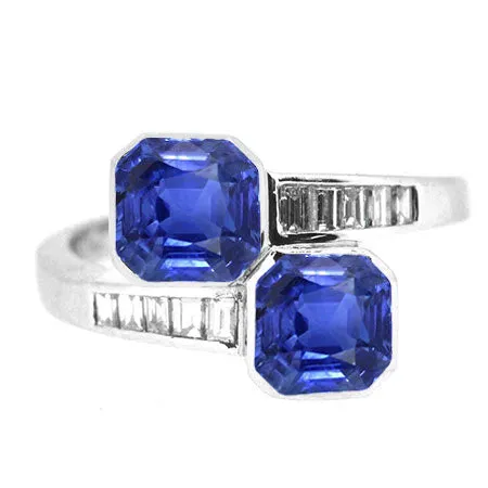 Baguette Natural Earth Mined Diamond Asscher Sapphire Ring Bezel Channel Set 450 Carats HarryChadEntcom Rings Baguette Natural Earth Mined Diamond Asscher Sapphire Ring Bezel Channel Set 450 Carats HarryChadEntcom Rings
