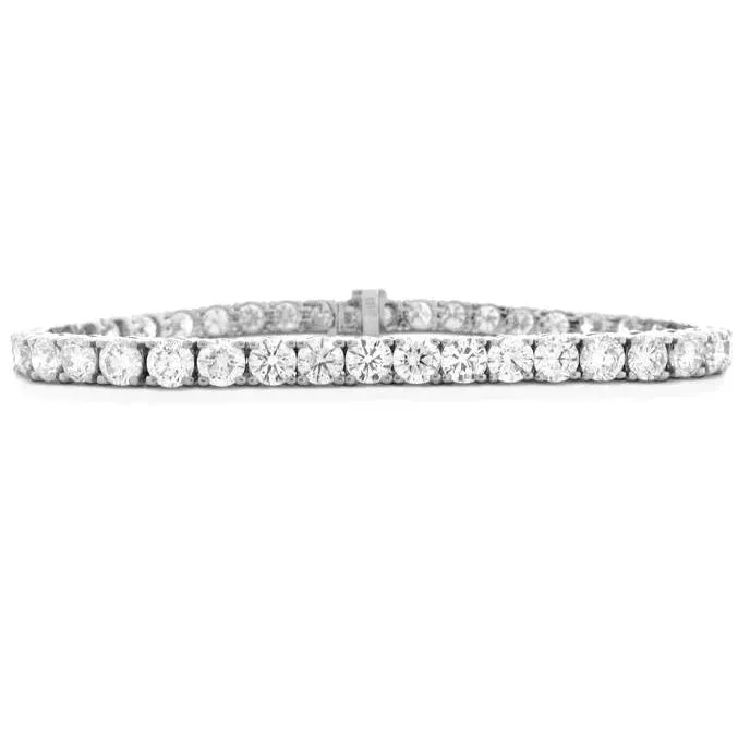 Bracelets GB Dazzling 10 Carat Tennis Natural Earth Mined Diamond Bracelet Bracelets GB Dazzling 10 Carat Tennis Natural Earth Mined Diamond Bracelet