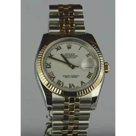 Bracelets GB Rolex Datejust Midsize Jubilee Bracelet Ss Yellow Gold 18K