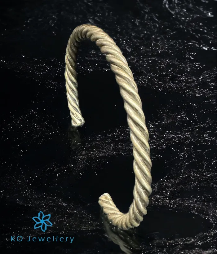 Bracelets Imported The Rope Silver Open Bracelet