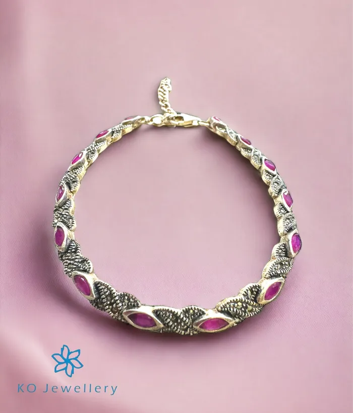 Bracelets Marcasite The Selina Sparkle Silver Marcasite Bracelet