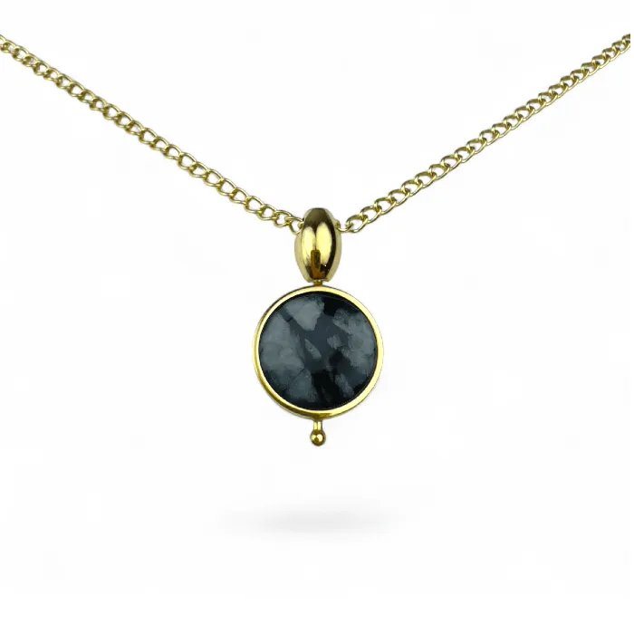 CONQUERing Necklaces Crystal AuraDel Drop Necklace