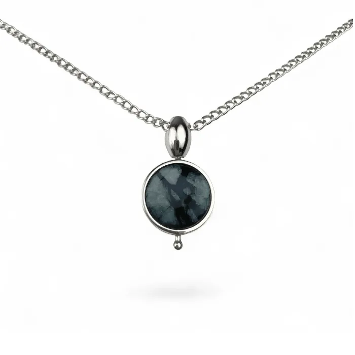 CONQUERing Necklaces Crystal AuraDel Drop Necklace