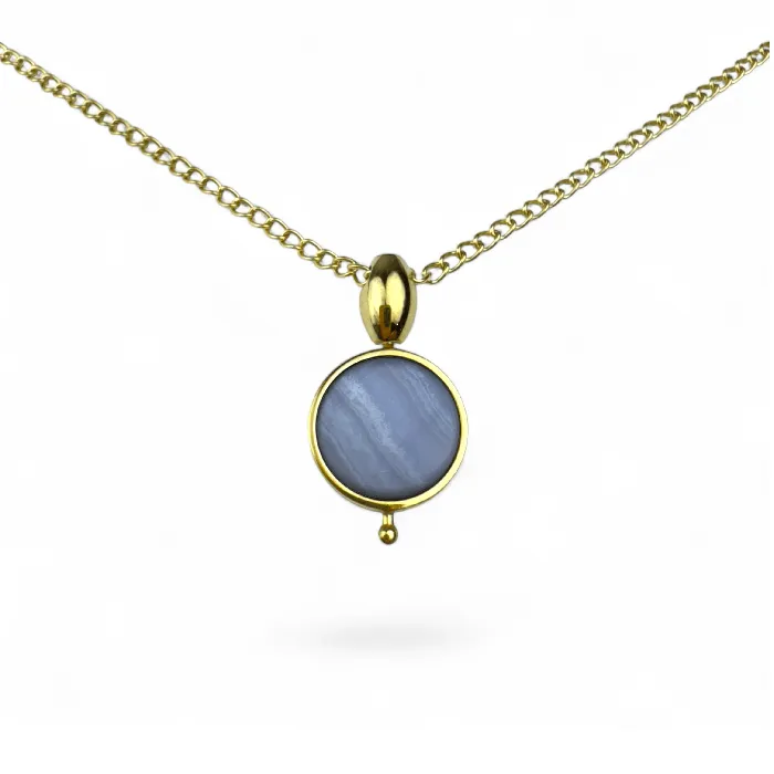 CONQUERing Necklaces Crystal AuraDel Drop Necklace
