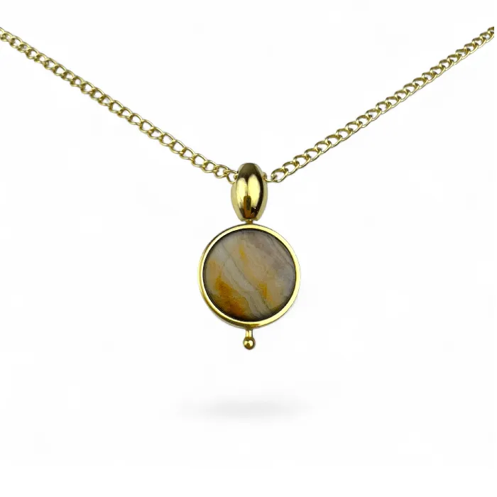 CONQUERing Necklaces Crystal AuraDel Drop Necklace