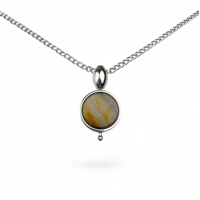 CONQUERing Necklaces Crystal AuraDel Drop Necklace