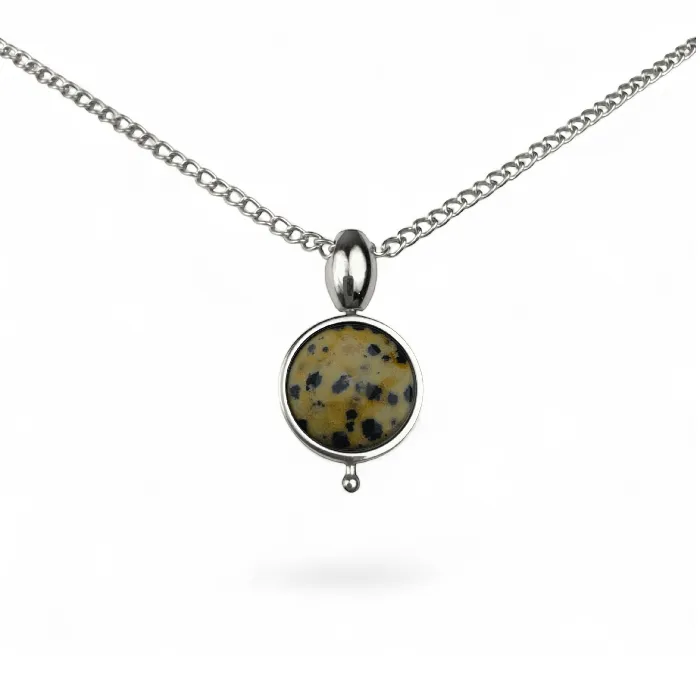 CONQUERing Necklaces Crystal AuraDel Drop Necklace