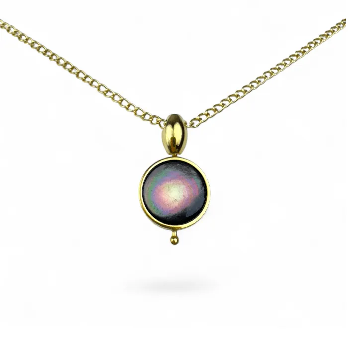 CONQUERing Necklaces Crystal AuraDel Drop Necklace