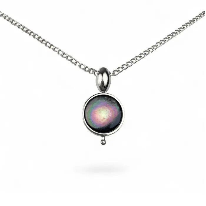 CONQUERing Necklaces Crystal AuraDel Drop Necklace