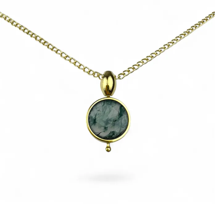 CONQUERing Necklaces Crystal AuraDel Drop Necklace